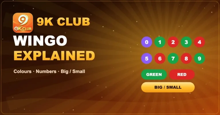 9K Club WinGo Explained: Colours, Numbers and Big/Small