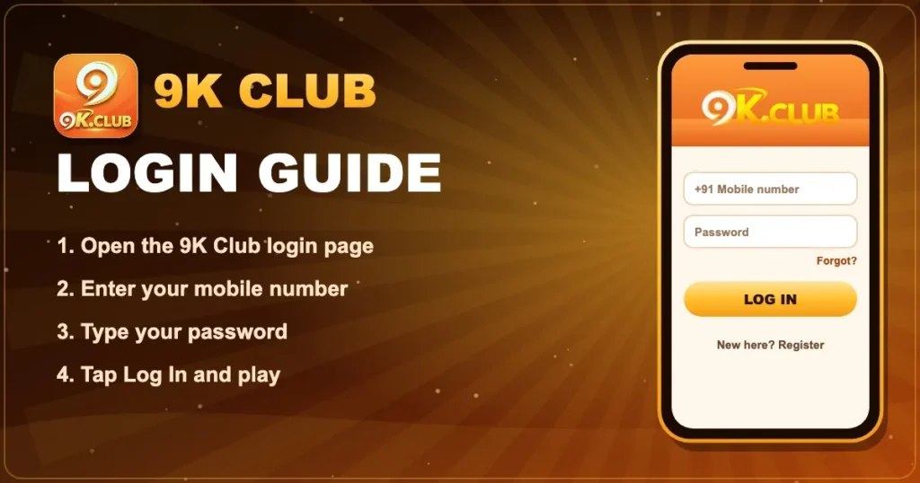 9K Club Login